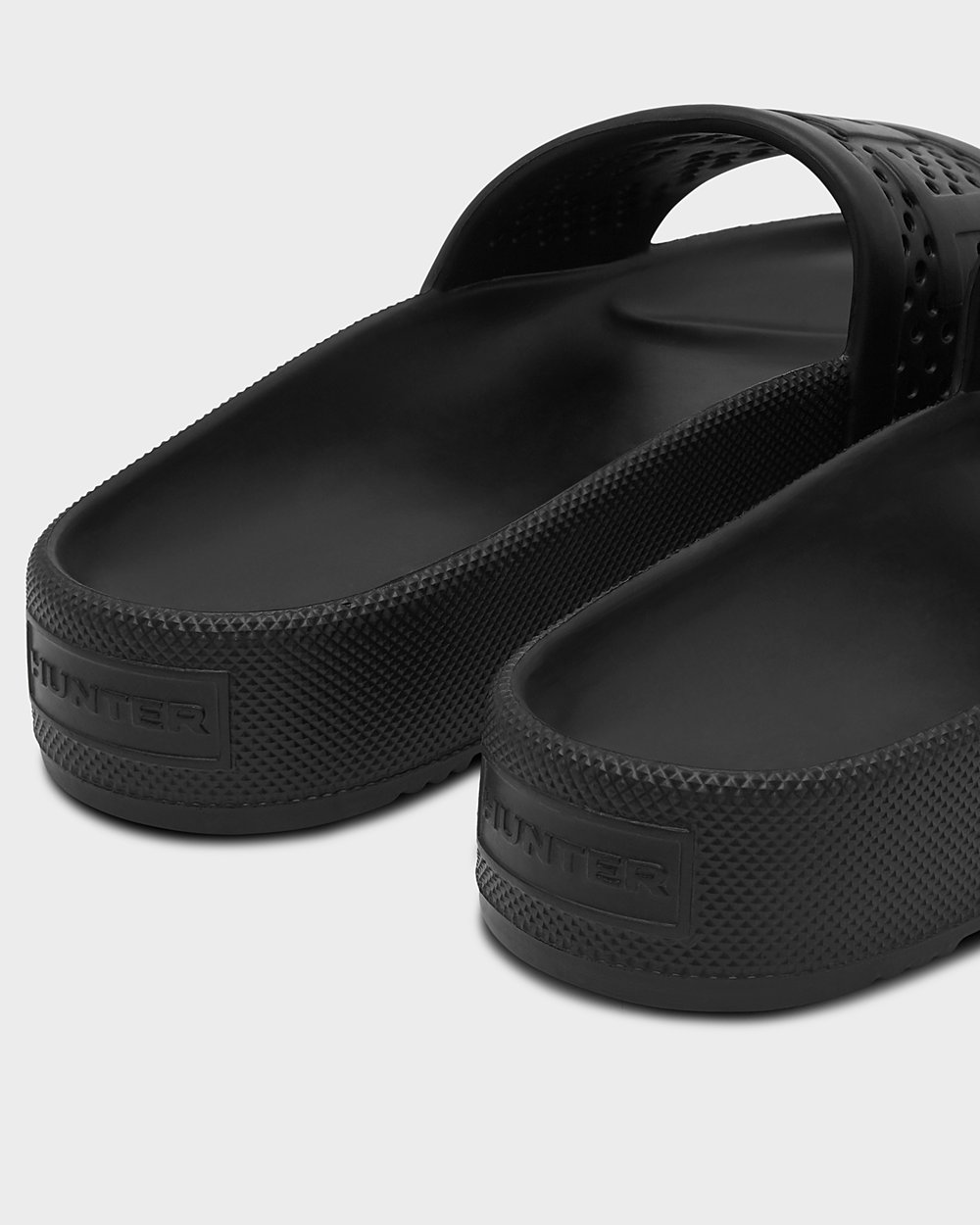 Mens Hunter Slides Black - Original Lightweight Moulded - 0943812-OI